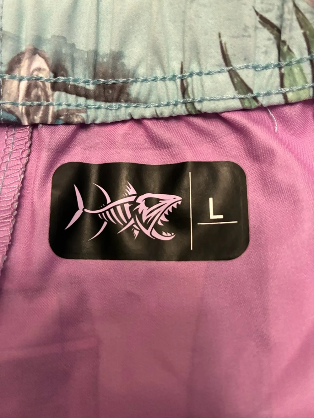 Psycho Tuna NWOT Sz Large Classic Cars Blue Surf Swim Trunks Board Shorts Pool